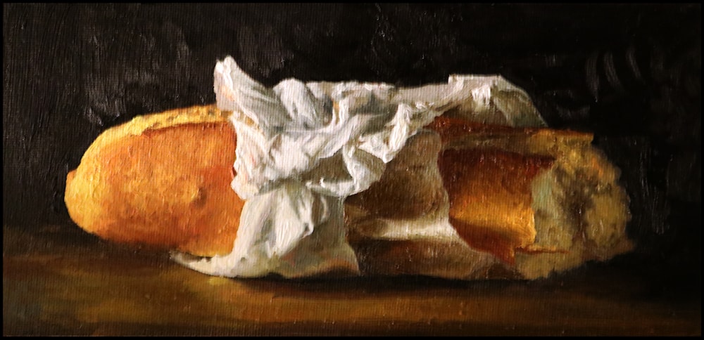 Bread Still Life Study