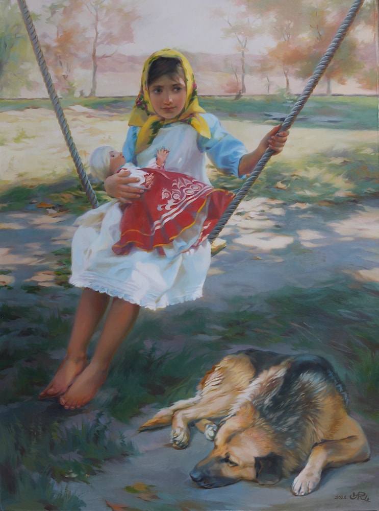 The Girl on the Swing