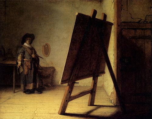 Rembrandt | The Artist in his Studio
