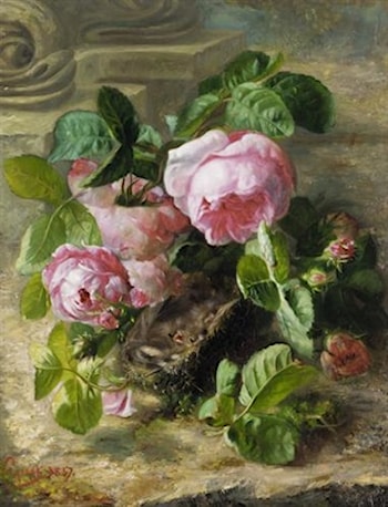 Nesting Among Roses
